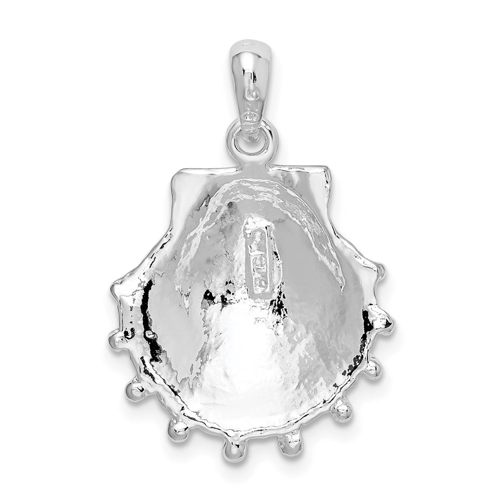Million Charms 925 Sterling Silver Nautical Sea Life Charm Pendant, Lion's Paw Shell