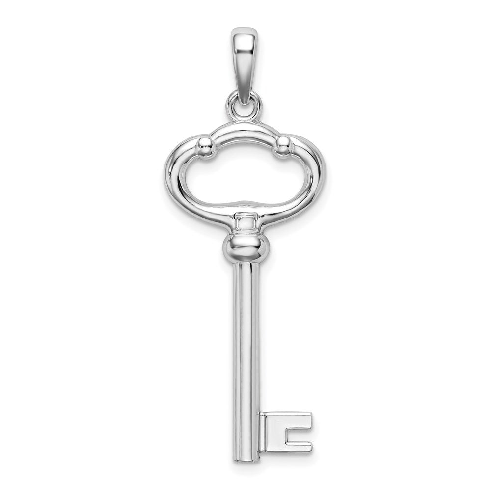 Million Charms 925 Sterling Silver Charm Pendant, Key with Key To My Heart