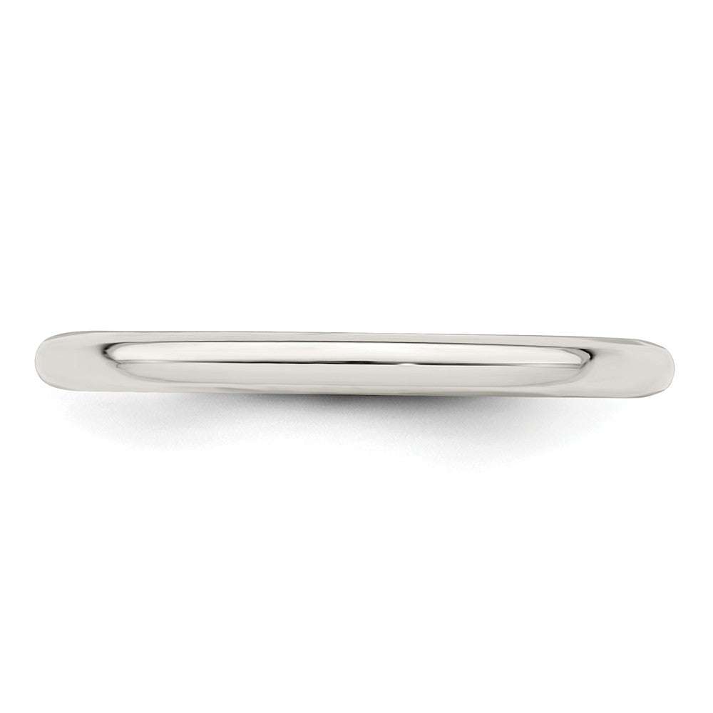 925 Sterling Silver, 2mm Comfort Fit Size 9 Wedding Band