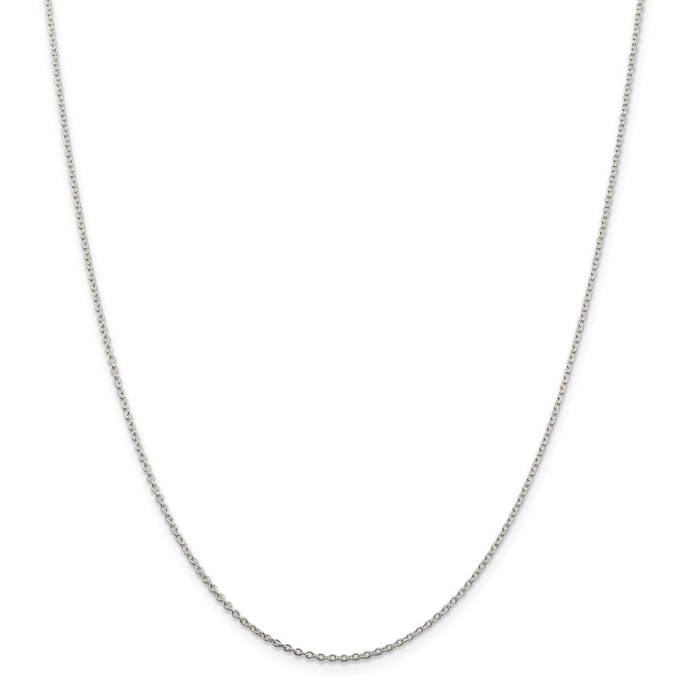 Million Charms 925 Sterling Silver 1.5mm Cable Chain, Chain Length: 36 inches