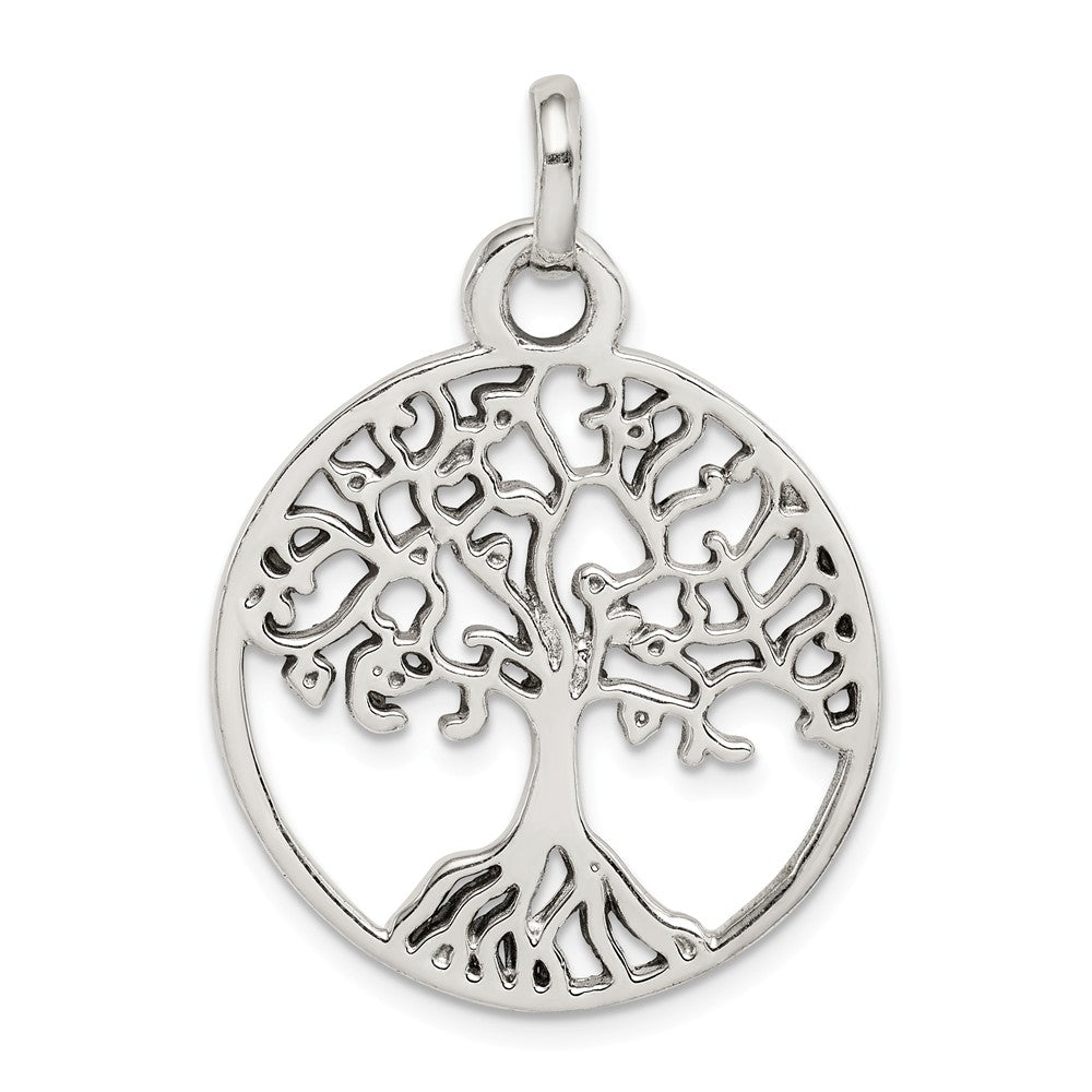 Colgante Árbol de la Vida de plata de ley 925 pulida de Million Charms