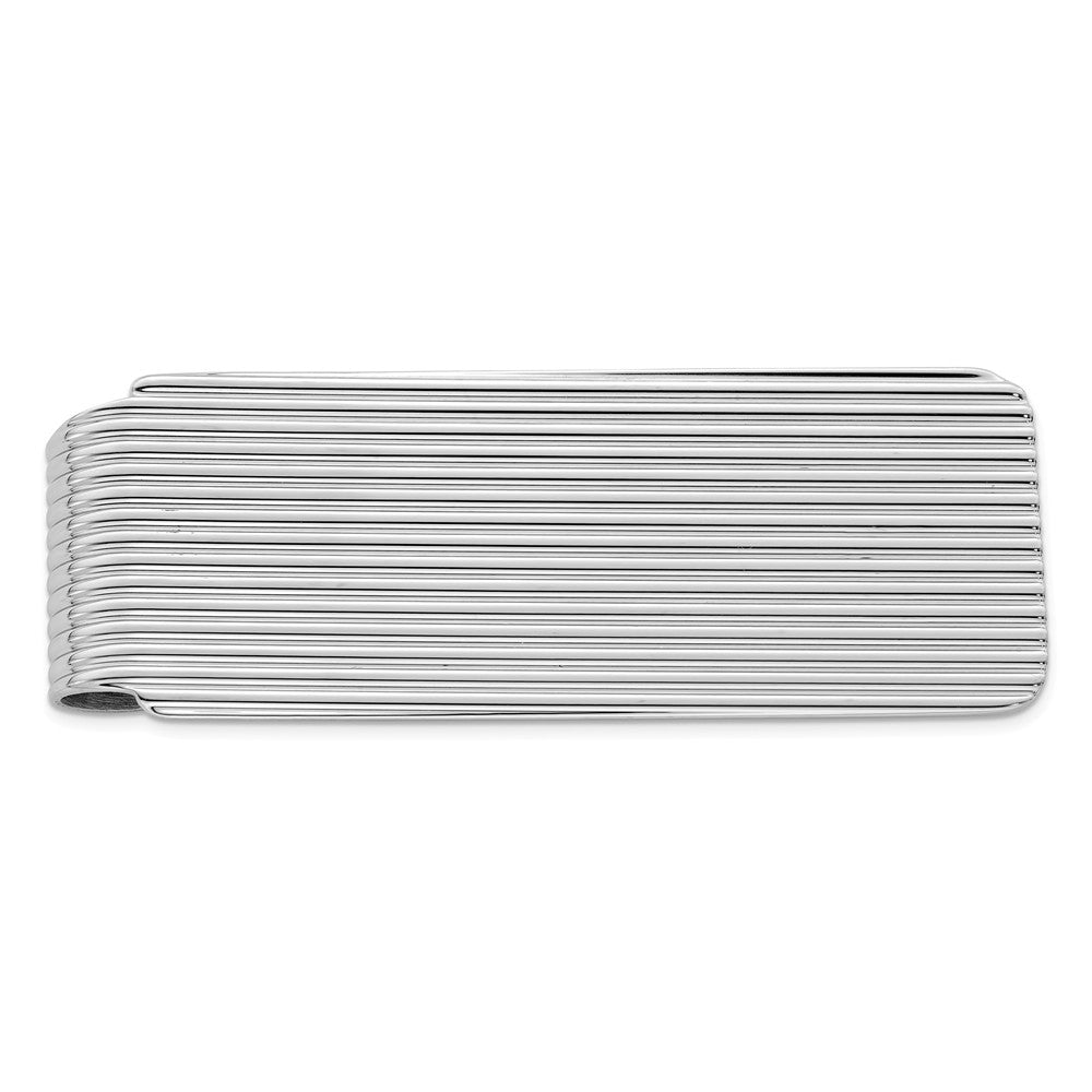 Occasion Gallery, Men's Accessories, 925 Sterling Silver Rhodium-plated Money Clip
