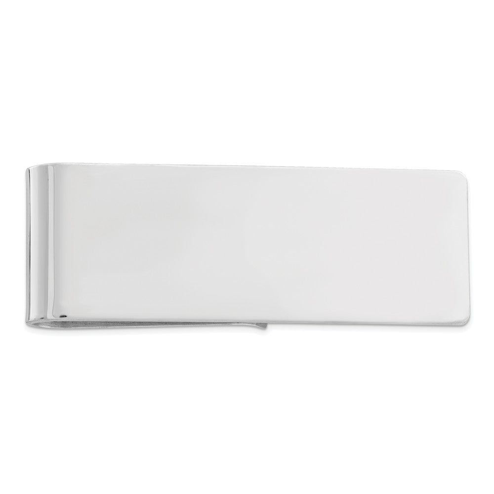 Occasion Gallery, Men's Accessories, 925 Sterling Silver Rhodium-plated Money Clip