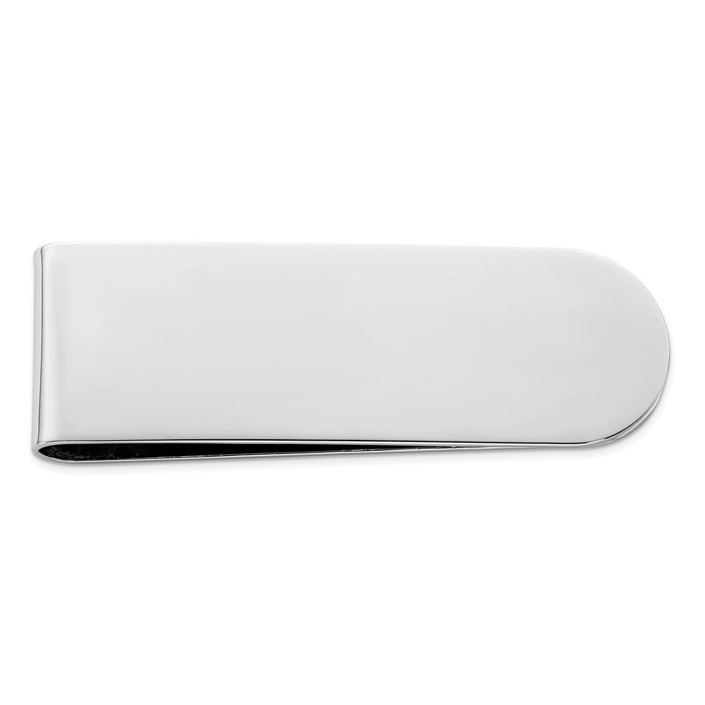 Occasion Gallery, Men's Accessories, 925 Sterling Silver Rhodium Plated Money Clip