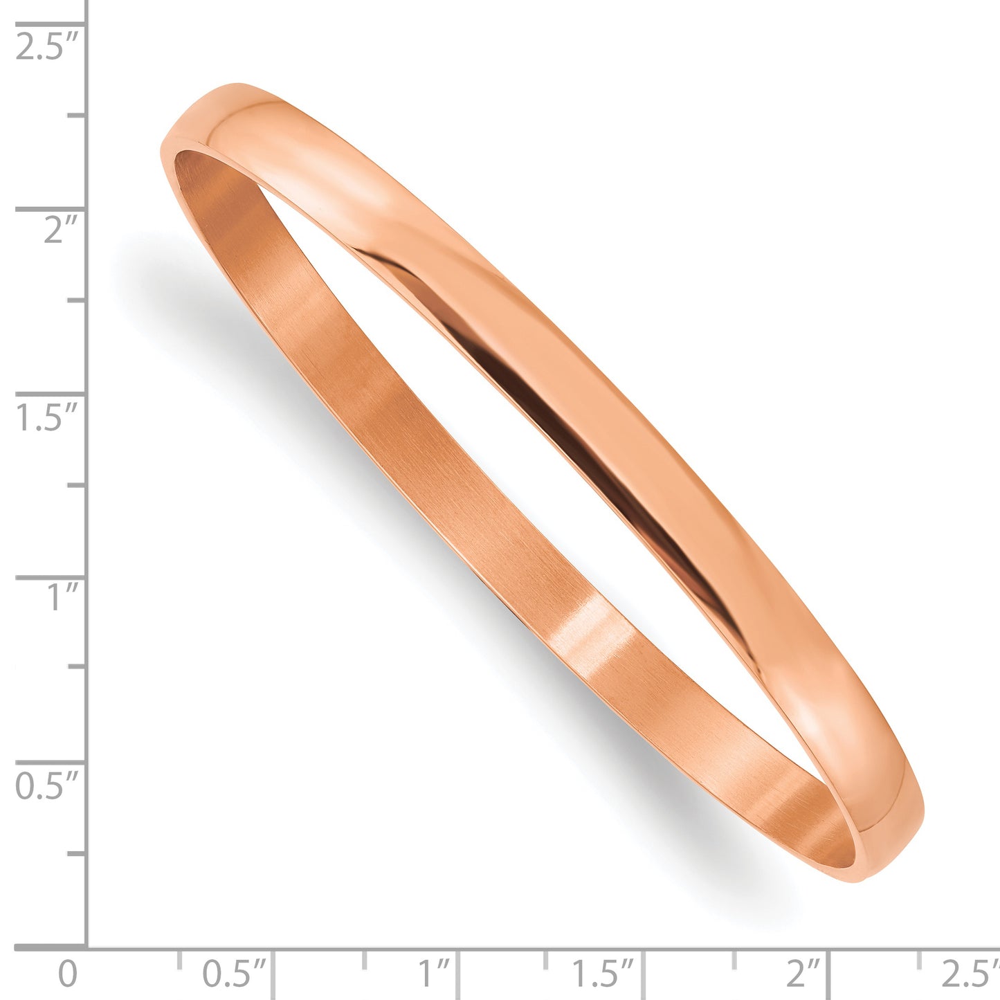 Chisel Brand Jewelry, Stainless Steel Pink IP-plated Bangle