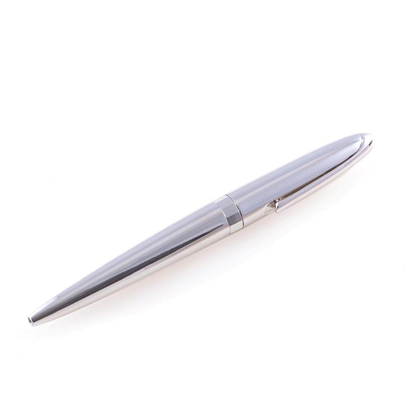 Occasion Gallery Silver Color Nickel Plated Roller Ball Pen. 5.5 L x 0.5 W x H in.