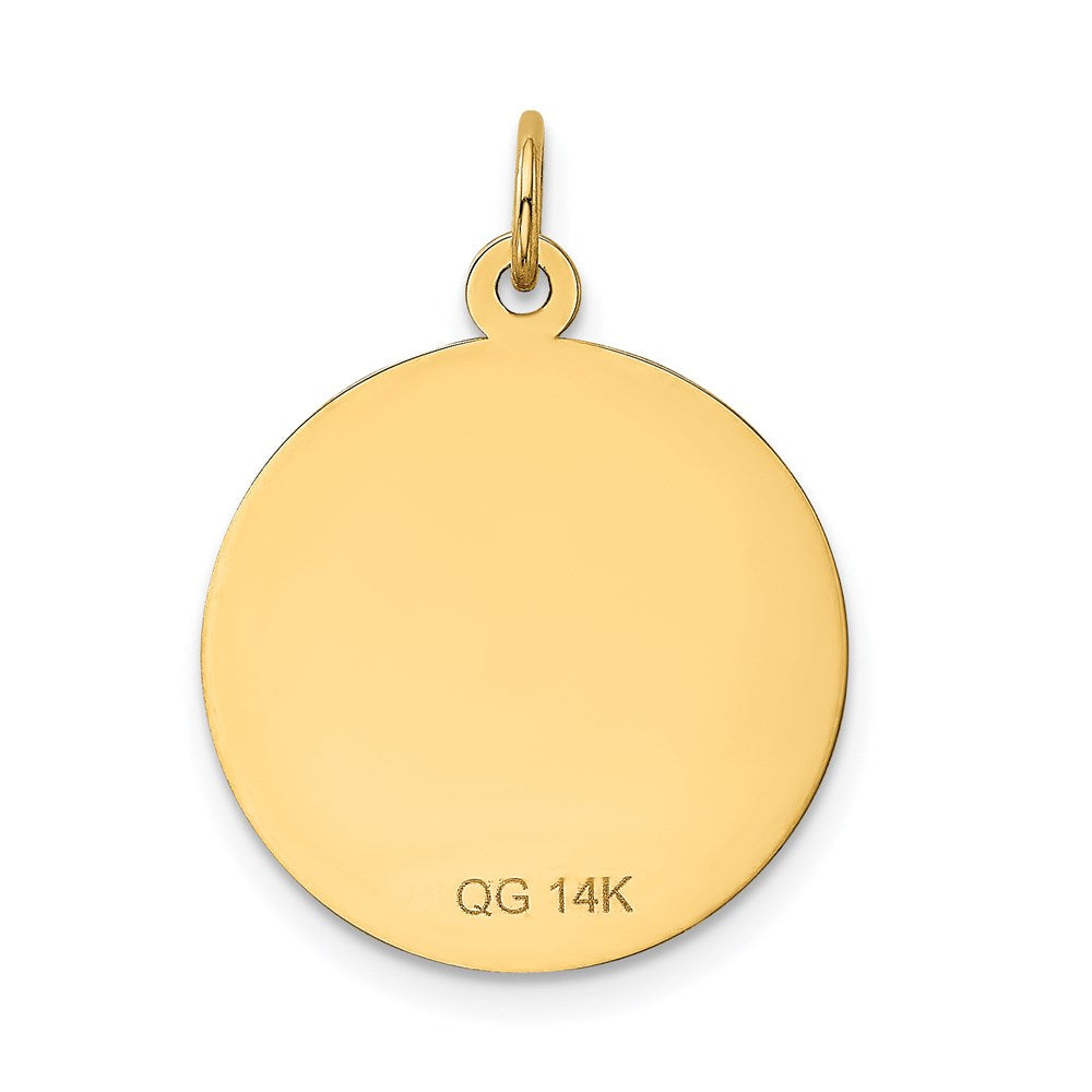 Million Charms 14K Yellow Gold Themed A Date To Remember Charm