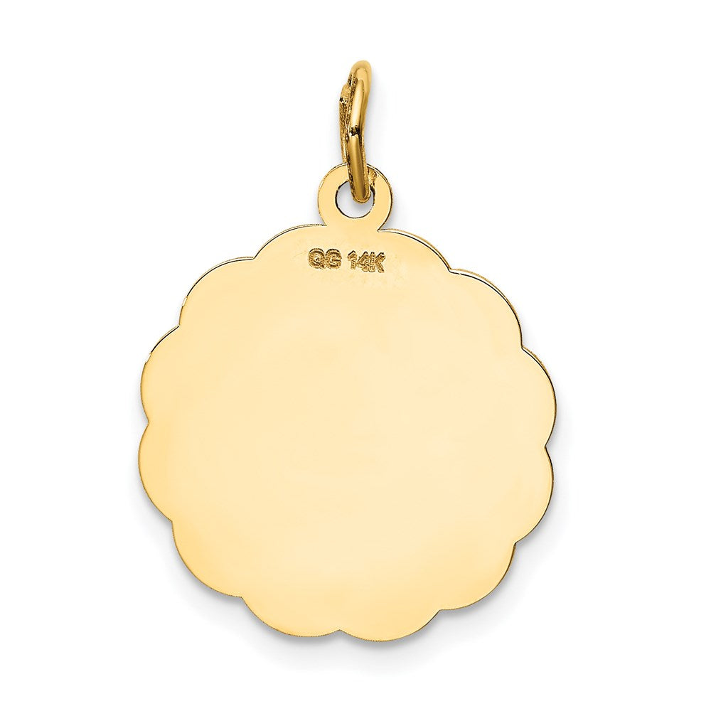 Million Charms 14K Yellow Gold Themed A Date To Remember Charm