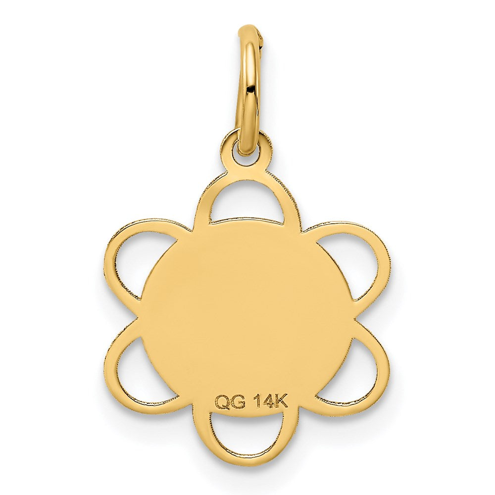 Million Charms 14K Yellow Gold Themed Graduation Day Charm