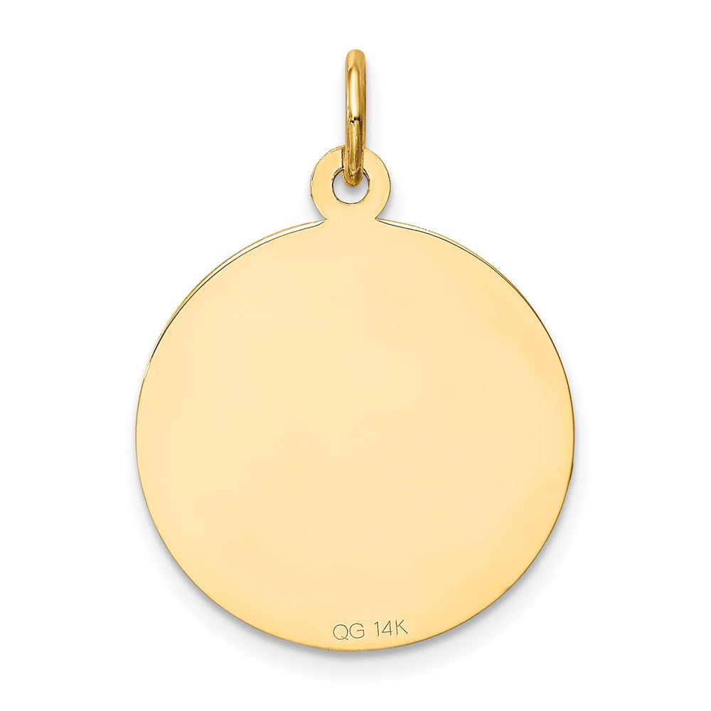 Million Charms 14K Yellow Gold Themed My Confirmation Pendant