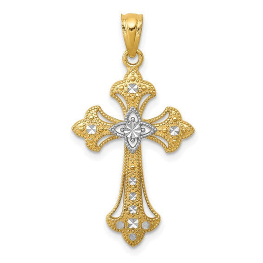 Fleur-de-lis Cross Image