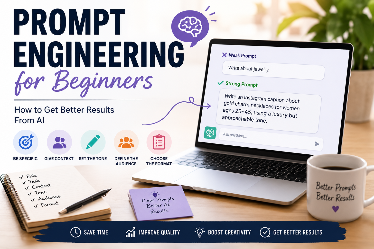 Prompt Engineering for Beginners: How to Get Better Results From AI