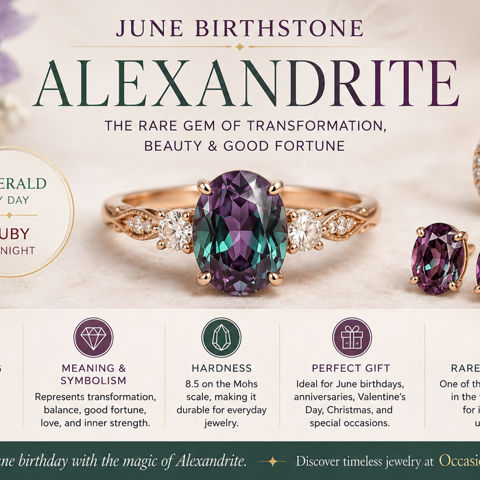 Alexandrite Birthstone Meaning: The Rare Color-Changing Gem for June Birthdays, Anniversaries & Luxury Jewelry Gifts