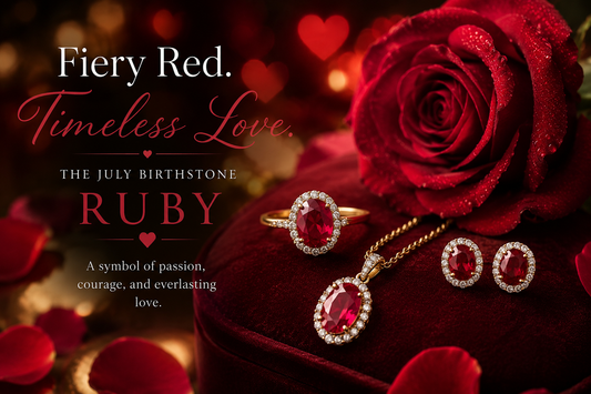 Ruby Birthstone Meaning: Why the Fiery Red Ruby Is July’s Most Passionate & Luxurious Gemstone