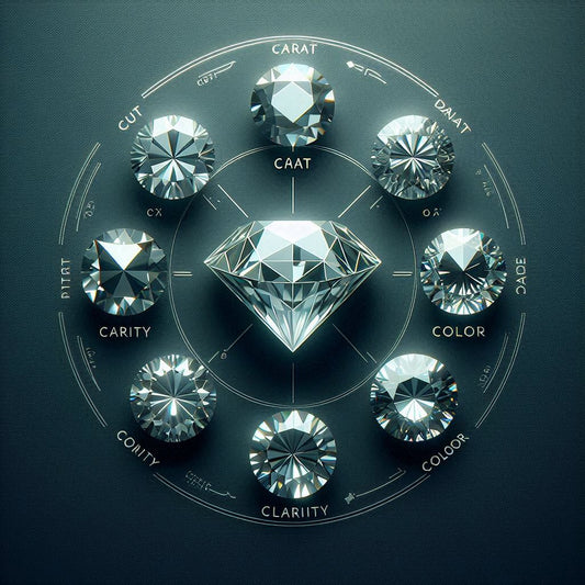 The "5 C's" of diamonds are essential factors to consider when evaluating a diamond's quality and value.
