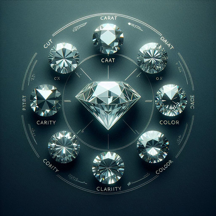 The "5 C's" of diamonds are essential factors to consider when evaluating a diamond's quality and value.