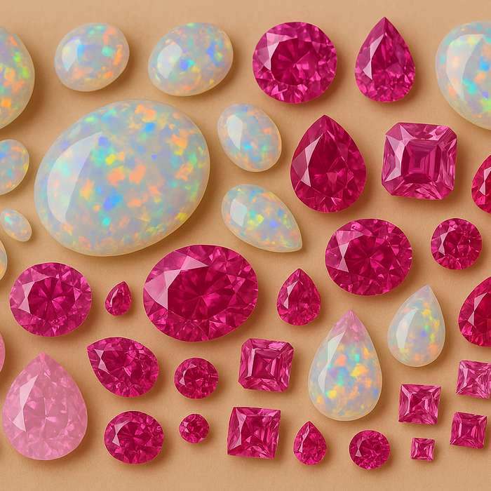 October Birthstones: The Radiant Beauty of Opal and Pink Tourmaline