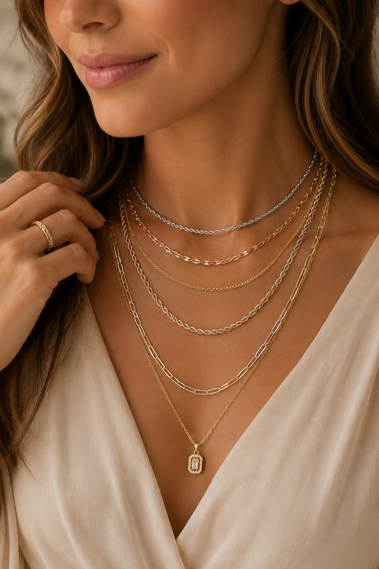 Gold & Sterling Silver Chains