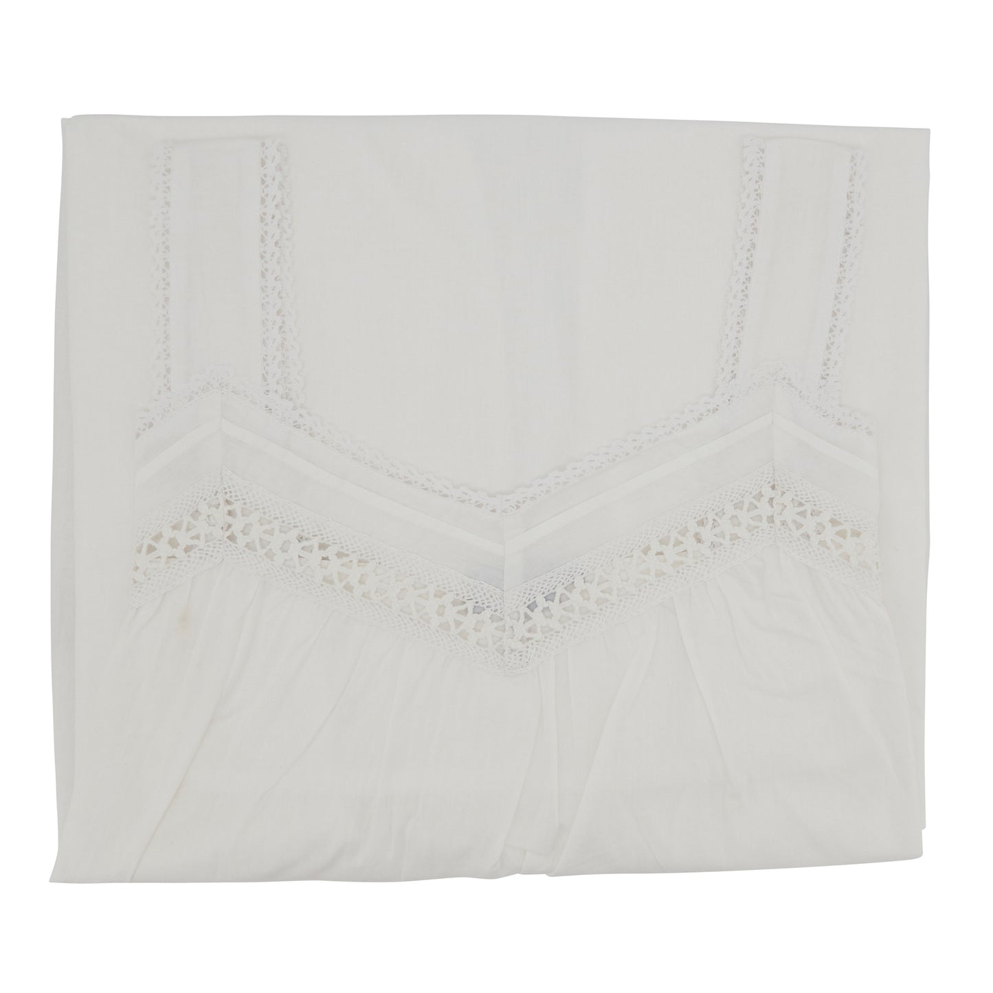 Taleen White 100% Cotton Embroidered Nightgown Nightdress (Copy)