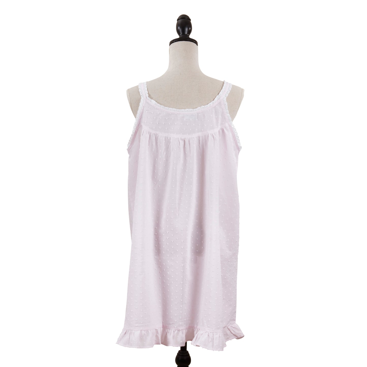 Taleen White 100% Cotton Embroidered Nightgown Nightdress in Various Colors