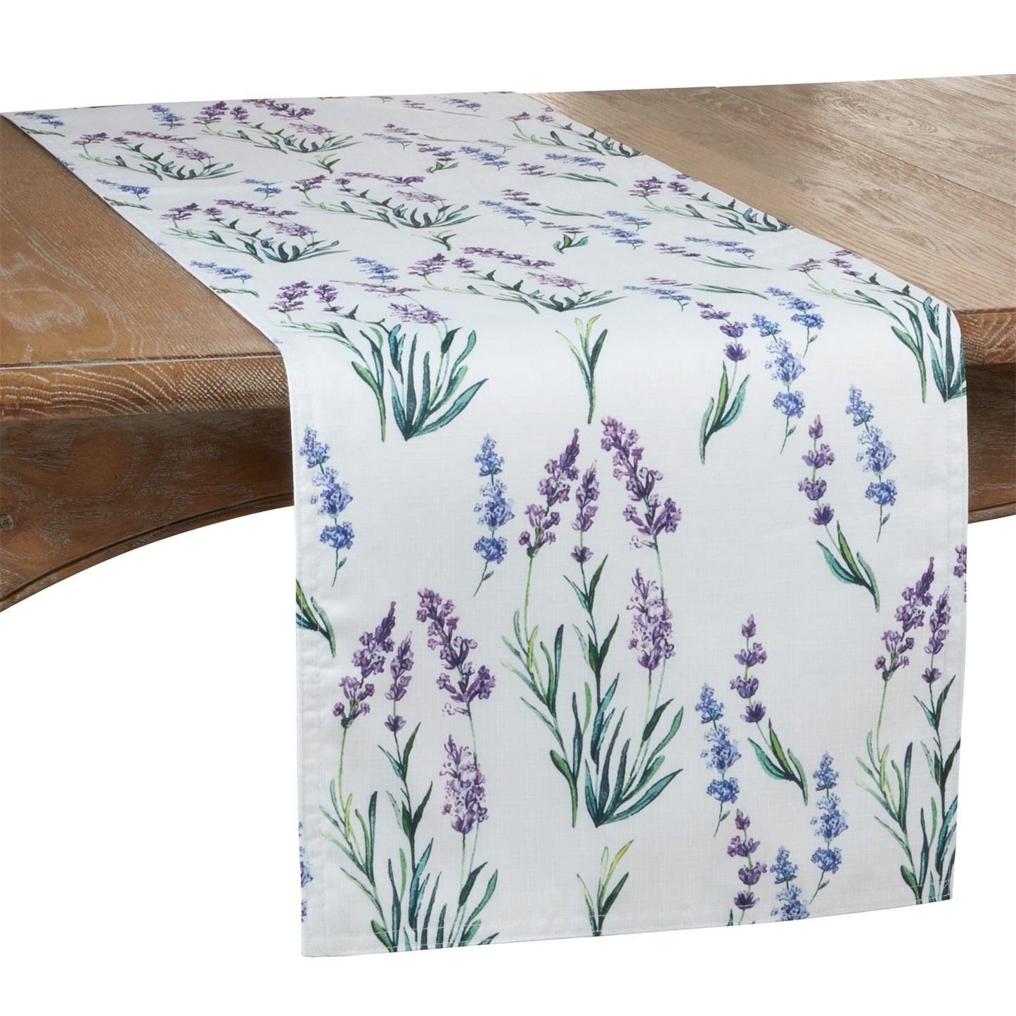 Everyday / All Season Lavender Lavender Table Runner, 100% Polyester