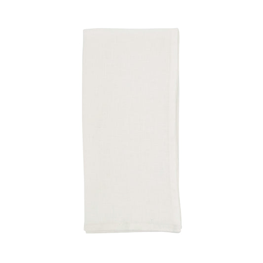 Ivory Stonewashed Linen Napkins 100% linen, 20 Inch Square (4 pcs.)