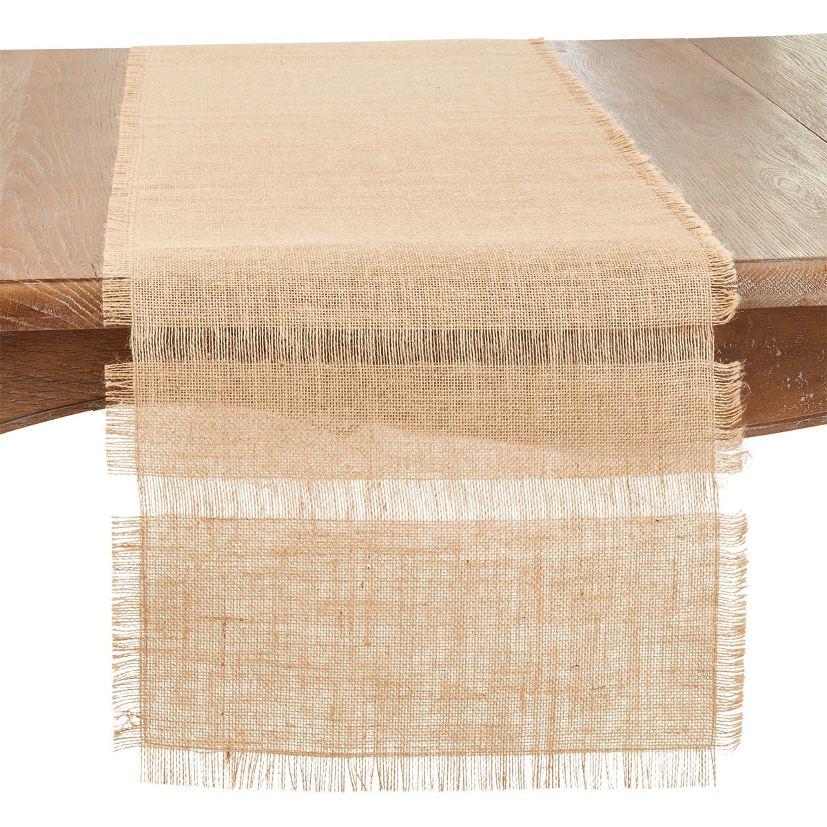 Everyday / All Season Natural Beige Jute Table Runner, 100% jute