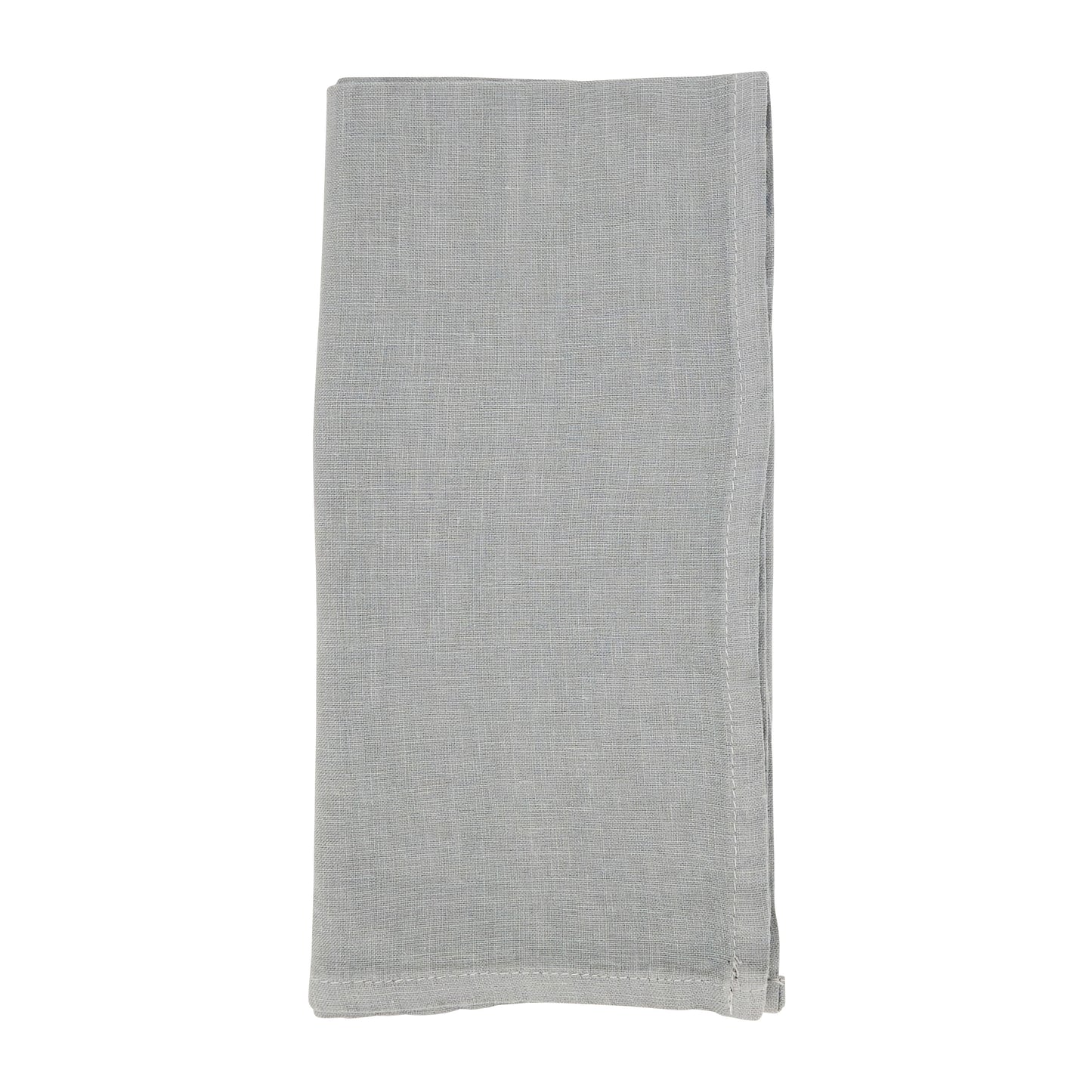 Grey Linen Napkins 55% linen - 45% cotton, 20 Inch Square (4 pcs.)