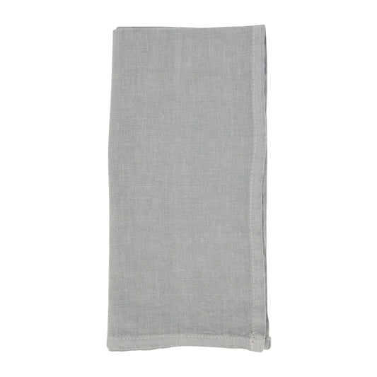 Grey Linen Napkins 55% linen - 45% cotton, 20 Inch Square (4 pcs.)