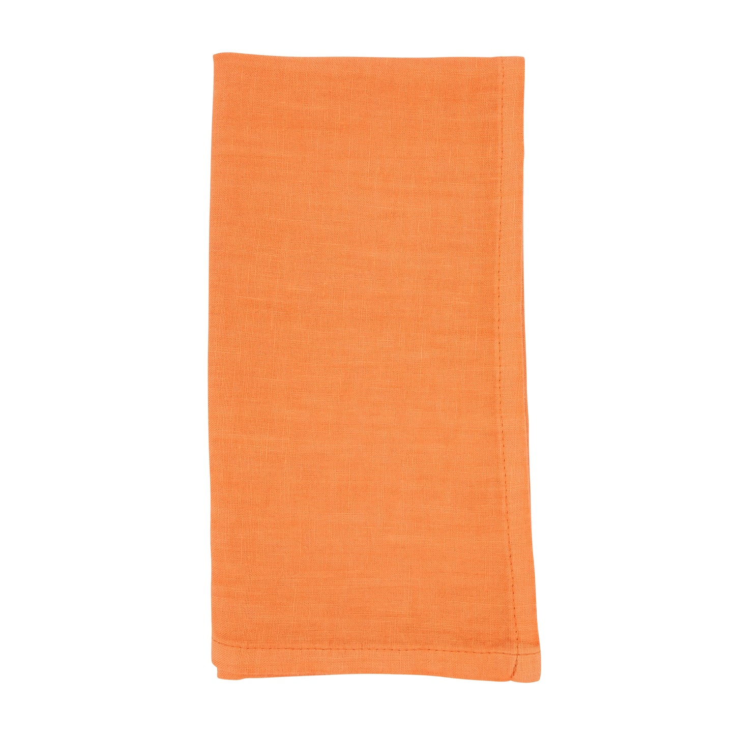 Pumpkin Linen Napkins 55% linen - 45% cotton, 20 Inch Square (4 pcs.)