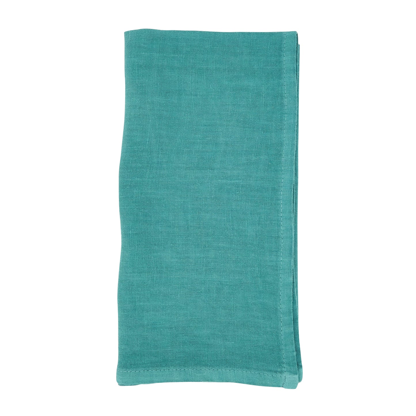 Sea Green Linen Napkins 55% linen - 45% cotton, 20 Inch Square (4 pcs.)