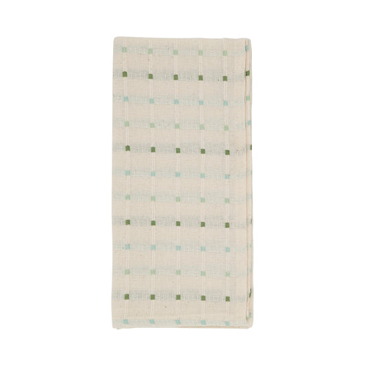White Stitched Line Napkins 56% cotton - 44% polyester, 20 Inch Square (4 pcs.)