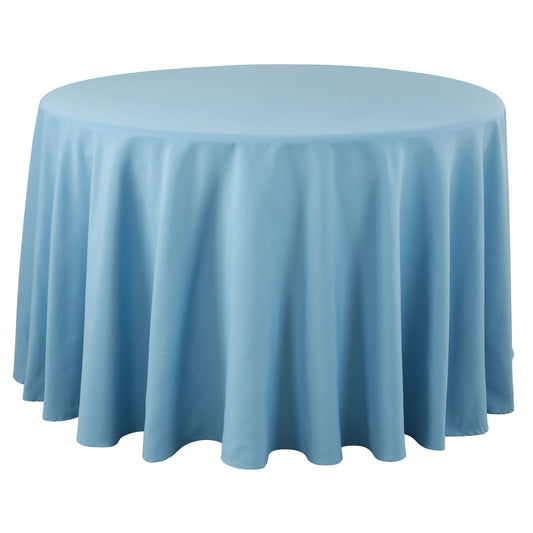 Mantel de diseño para uso diario, color azul agua, 100 % poliéster