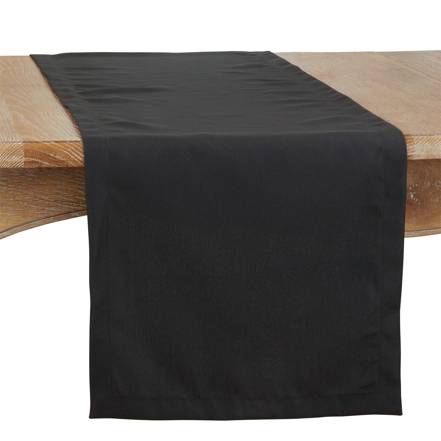 Everyday / All Season Black Everyday Design Table Runner, 100% Polyester