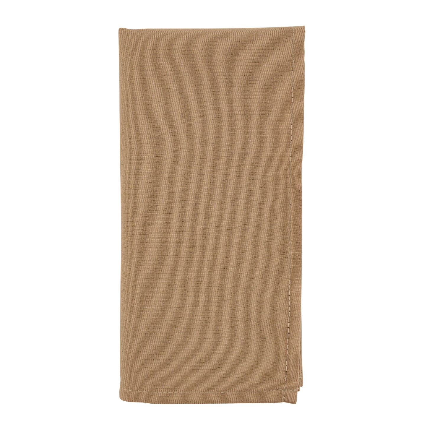 Cappuccino Everyday Design Napkins 100% polyester, 20 Inch Square (12 pcs.)