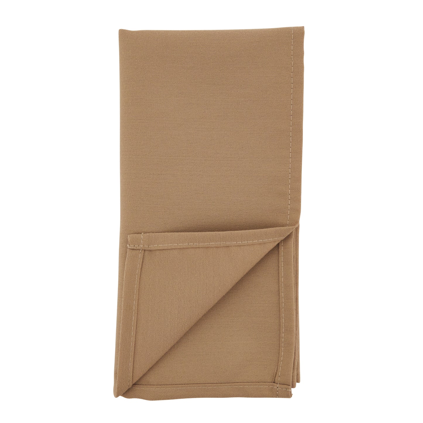Cappuccino Everyday Design Napkins 100% polyester, 20 Inch Square (12 pcs.)