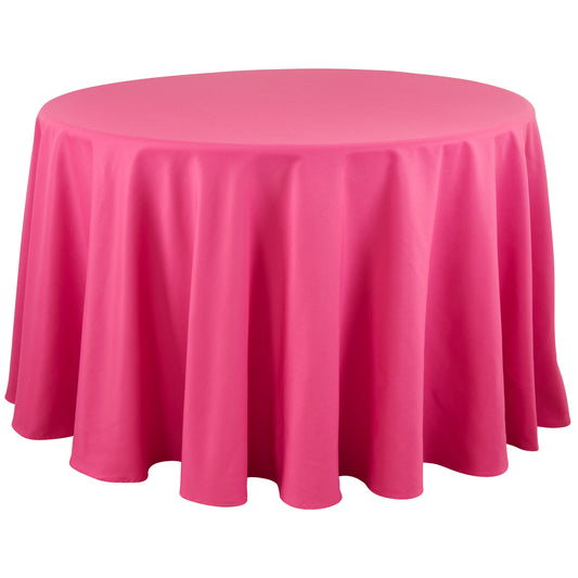 Fuchsia  Everyday Design Tablecloth  100% polyester