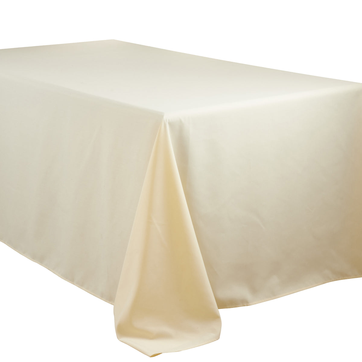 Ivory White Everyday Design Tablecloth  100% polyester