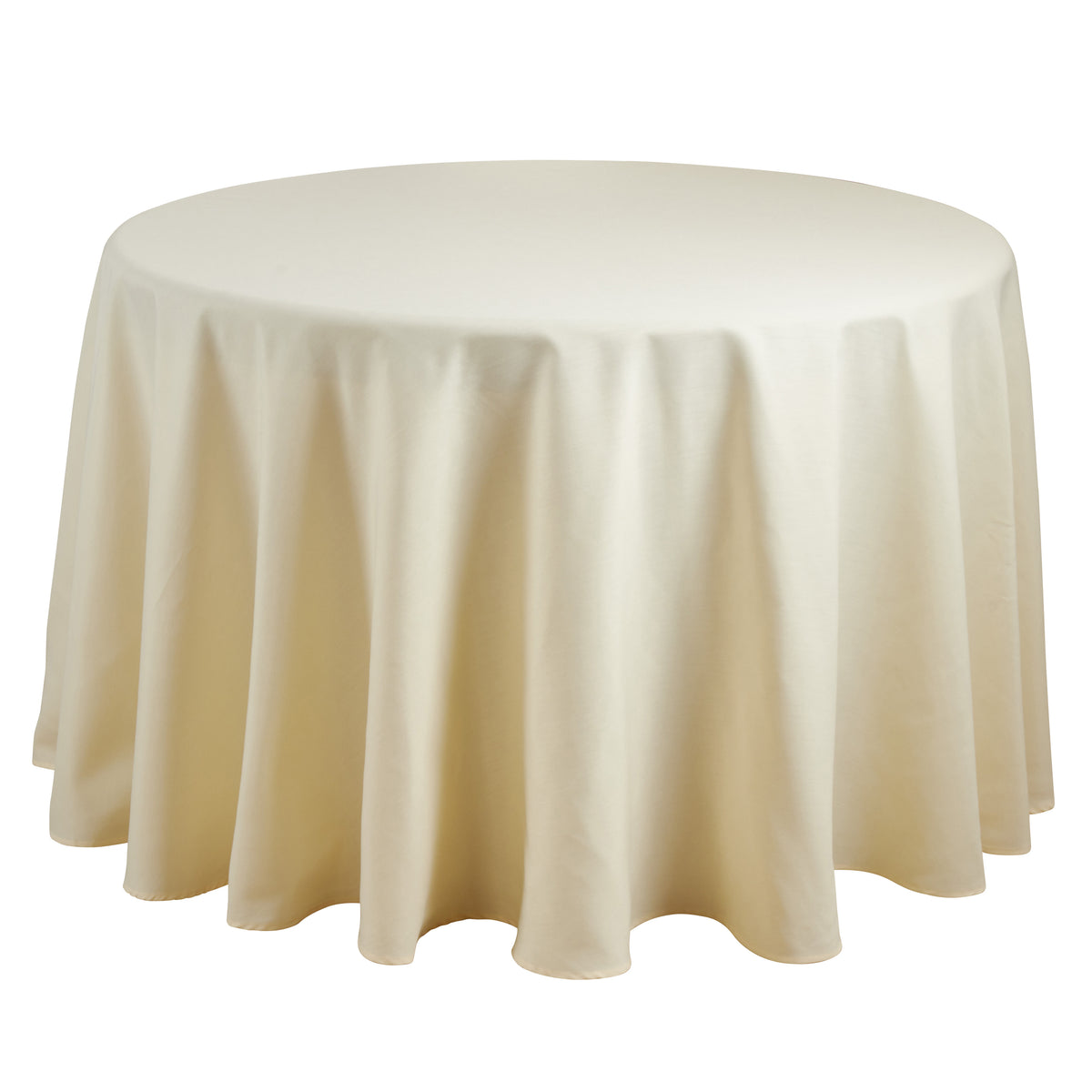 Ivory White Everyday Design Tablecloth  100% polyester