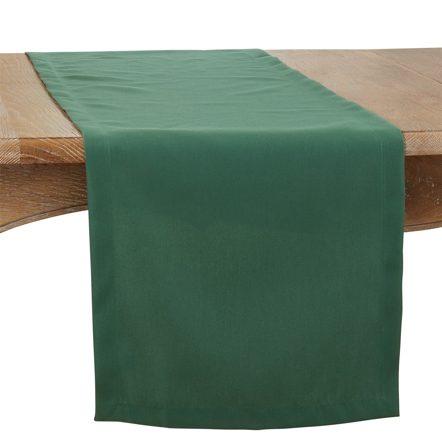 Everyday / All Season Jasper Green Everyday Design Table Runner, 100% Polyester