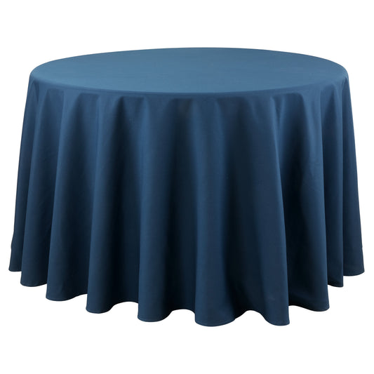 Navy Blue  Everyday Design Tablecloth  100% polyester