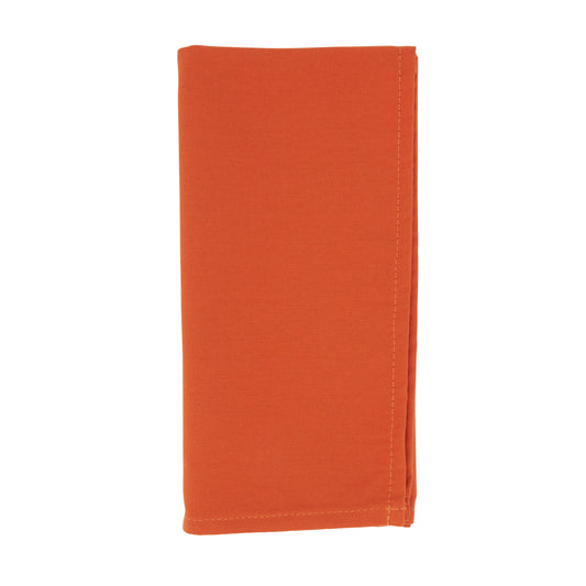Pumpkin Everyday Design Napkins 100% polyester, 20 Inch Square (12 pcs.)
