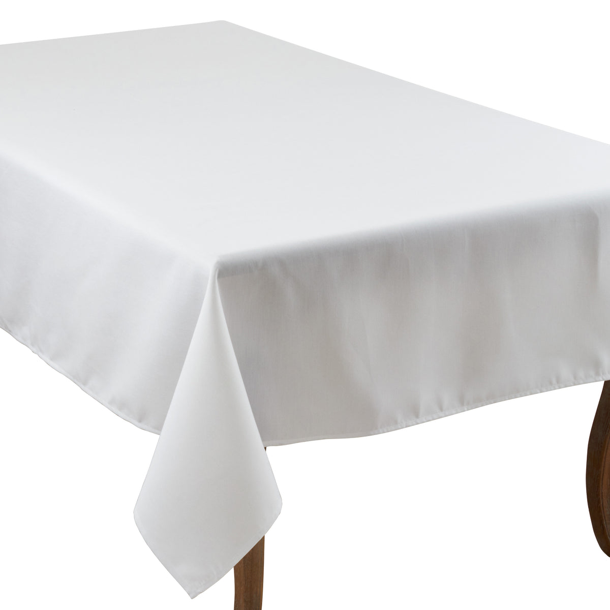 White  Everyday Design Tablecloth  100% polyester