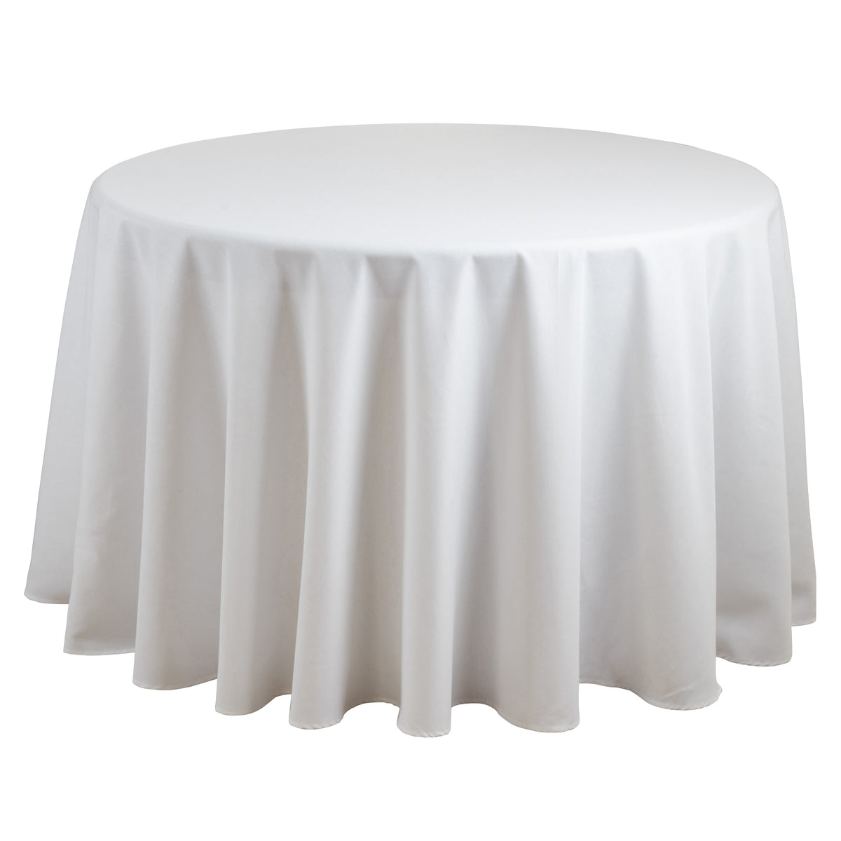 White  Everyday Design Tablecloth  100% polyester
