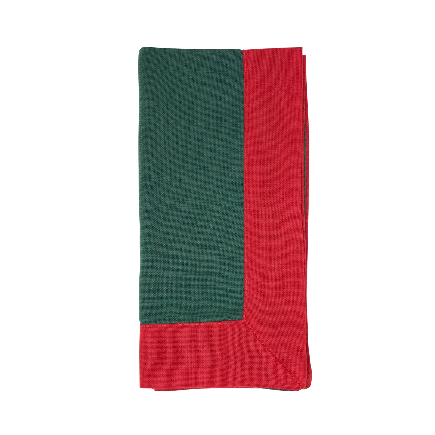 Green Two Tone Napkins 100% polyester, 20 Inch Square (4 pcs.)
