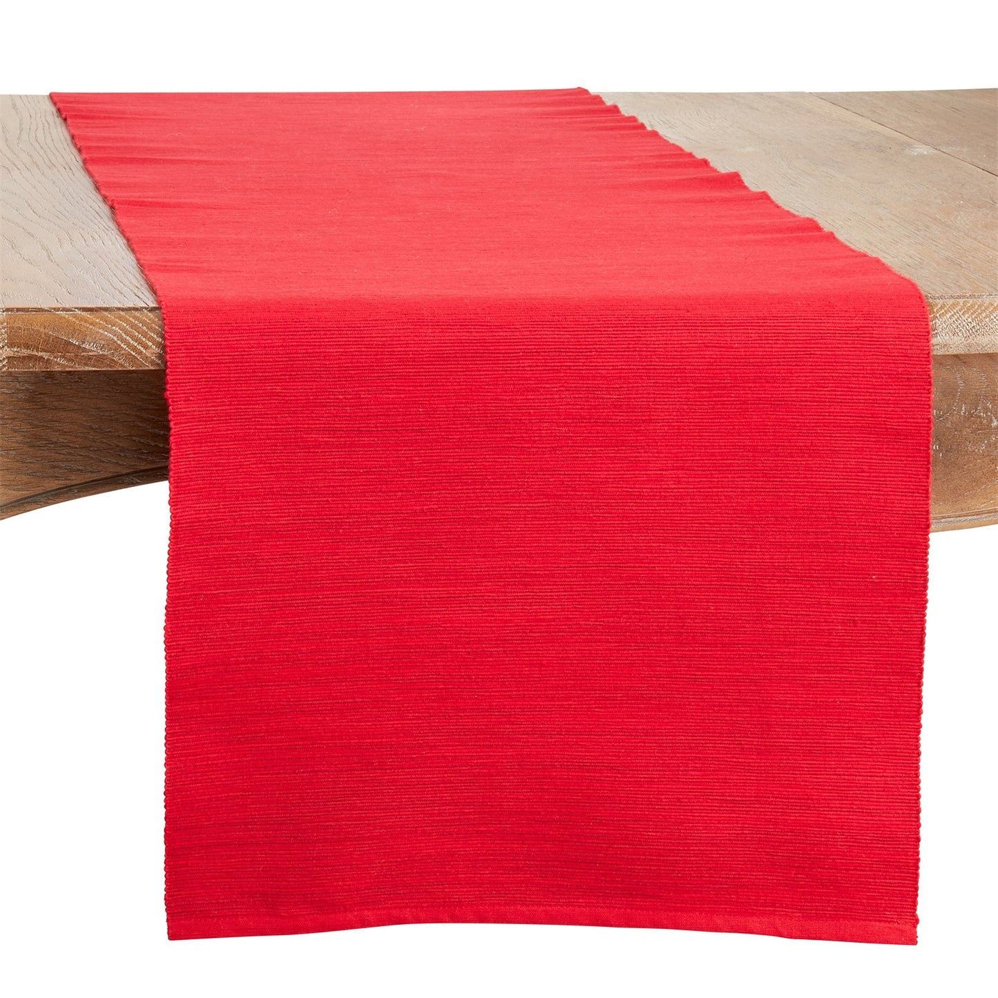 Everyday / All Season Red Classic Design Table Runner, 100% cotton