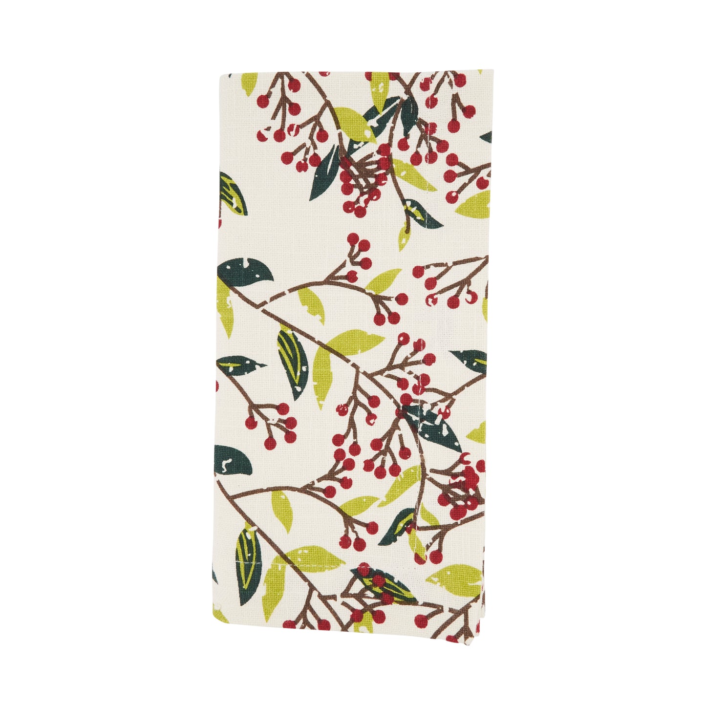 Multi Red Berry Napkins 100% cotton, 20 Inch Square (4 pcs.)