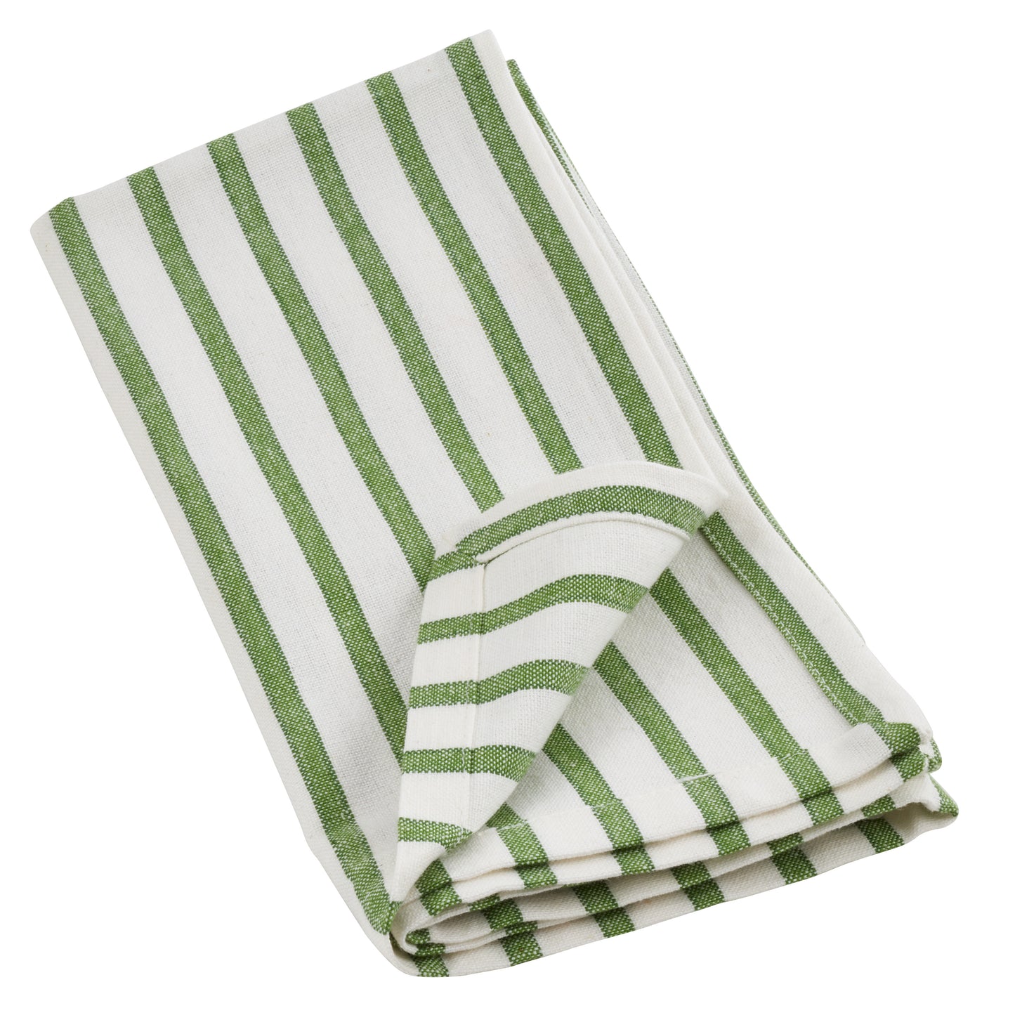 Lime Striped Design Napkins 100% cotton, 20 Inch Square (4 pcs.)