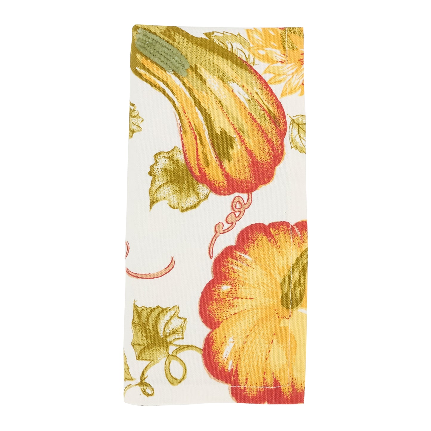 Multi Pumpkin Napkins 100% cotton, 20 Inch Square (4 pcs.)