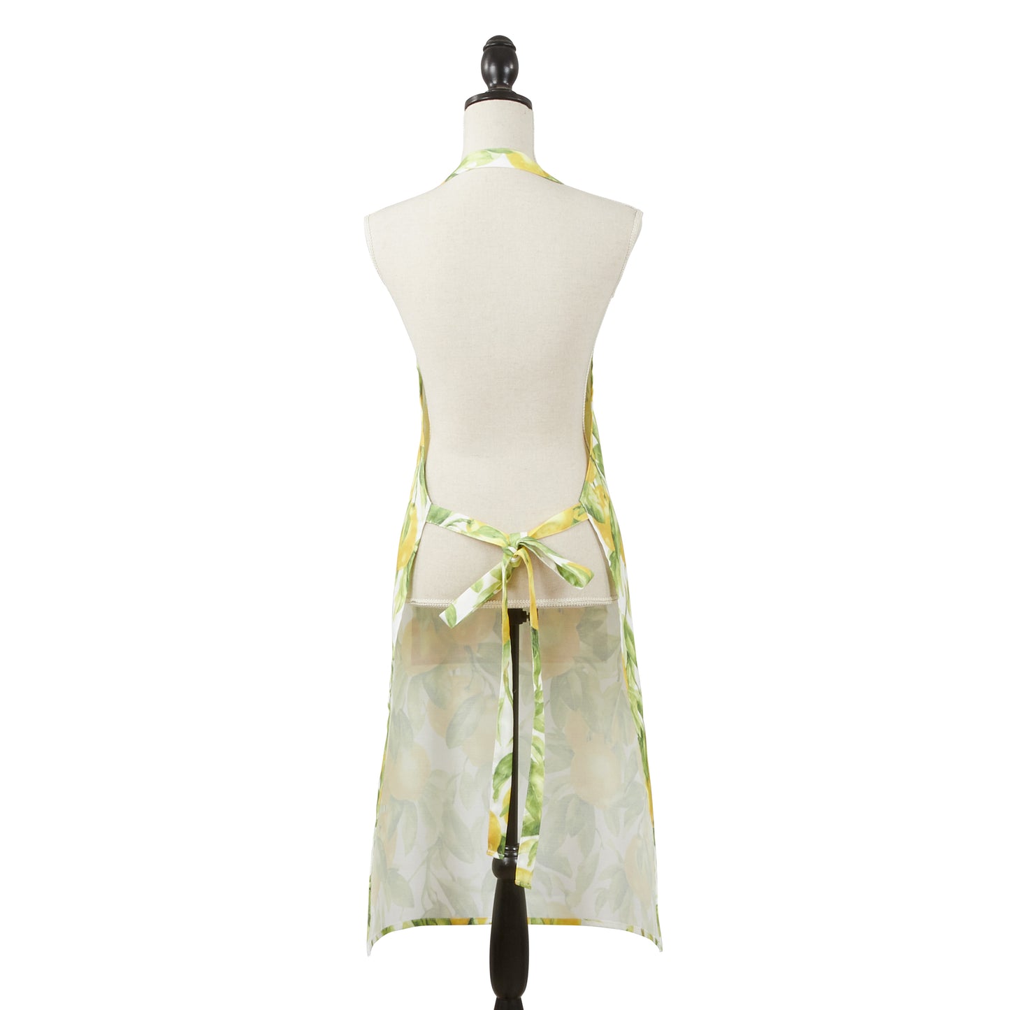 Printed Yellow Lemons & Green Leaves Apron 100% polyester Size: 24" x 36"